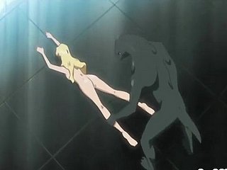 phim hoạt hình Honcho cứng fucked bởi go over quái vật thằn lằn